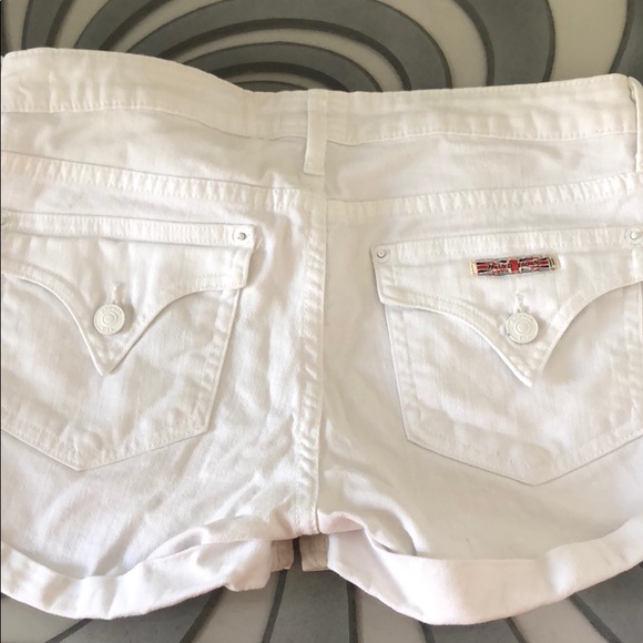 White Hudson Jean shorts - Picture 3 of 6